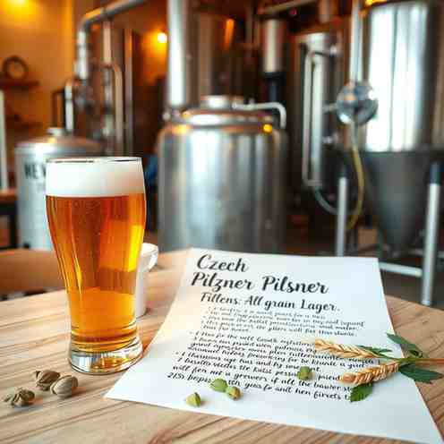 Brew Czech Pilsner - An All-Grain Lager Recipe